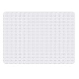 Covoras de protectie de birou pentru mocheta sau covor Kuyal, 90 x 120 cm, PVC, transparent