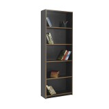 Cumpara ieftin Biblioteca Adore Modern, 5 rafturi, 64x182x26 cm