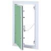 vidaXL Panou Acces Alb 55x105cm Aluminiu &amp; Gips Carton | Trape vizitare perete/tavan | Montaj Facil