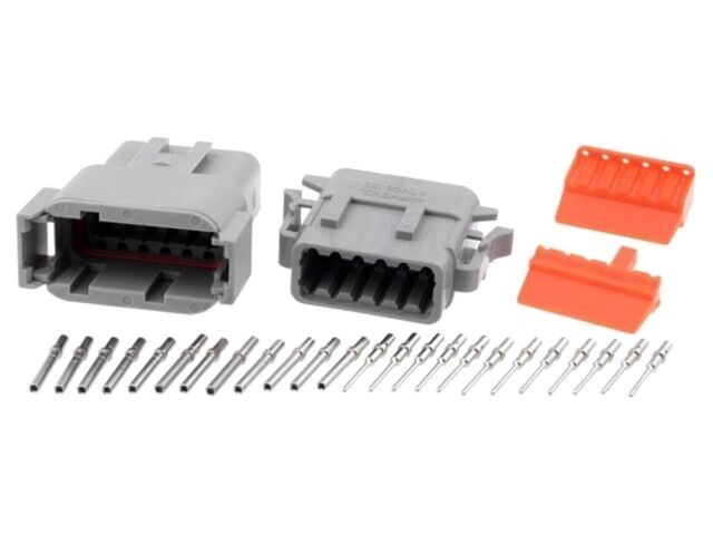 Conector cablu-cablu 12 pini IP67