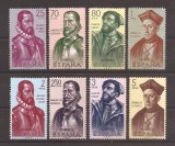 Spania 1962 - Istoria descoperirii și cuceririi Americii, MNH, Nestampilat
