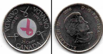 CANADA 2006 25 cents foto