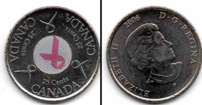 CANADA 2006 25 cents foto
