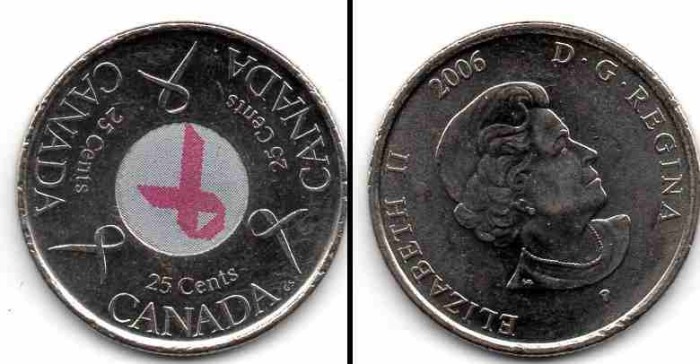 CANADA 2006 25 cents