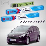 Cumpara ieftin Ștergătoare Ford Galaxy Mk3 CD391 2015 | Set Față și Spate Flat Premium &ndash; TeamCar&reg;