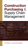 Construction Purchasing &amp; Supply Chain Management