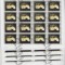 COMORE- SET 10 COLI STAMPILATE