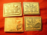 Serie Grecia Epir - Locale Chimarra 1914 ,nedantelat , stampila de mana ,4val