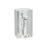 Masturbator manual CALEXOTICS Guys Guys Guys - David, inspirat de statuia lui Michelangelo, lungime 9.5 cm, transparent