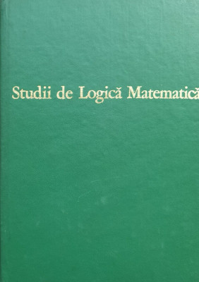 Studii De Logica Matematica - Wang Hao ,558410 foto