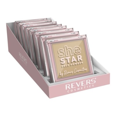 Pudră compactă She Star, set 8 bucăți, Revers, 10 g foto