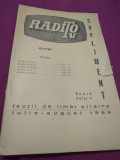 Cumpara ieftin SUPLMENT RADIO TV IULIE-AUGUST 1969 VECHI PERIOADA COMUNISTA
