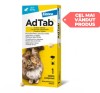 AdTab Pisici 2-8kg: Tablete Antiparazitare Purici si Capuse, 1 comprimat
