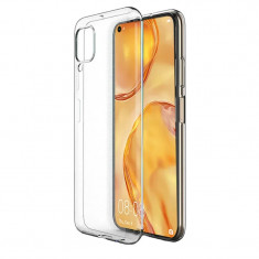 Husa Cover Silicon Slim X-Fitted Jacket pentru Huawei P40 Lite Transparent
