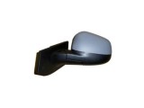 Oglinda exterioara Chevrolet Spark (M300) 01.2010-2012 partea stanga Best Auto Vest crom convex carcasa neagra reglare manuala prin cablu fara incalz