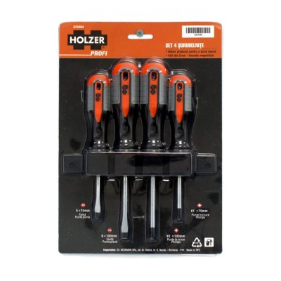 Set 4 surubelnite Holzer Profi 372204 foto