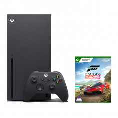 Consola Microsoft Xbox Series X, 1TB, Negru + joc Forza Horizon 5 foto