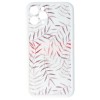 Husă iPhone 11 Pro TPU Vintage Leaves Design 02 | Toc Silicon Flexibil, Model Floral, Protecție Premium