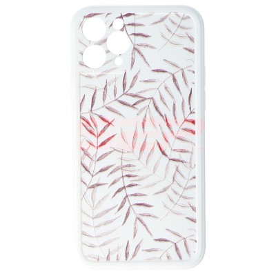 Toc TPU Vintage Leaves Apple iPhone 11 Pro Design 02 foto