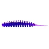 Năluca soft Fishup Tanta 2.5&quot; #060 Dark Violet/Peacock &amp; Silver