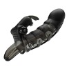 Extensie penis Vibrating Cuper Negru