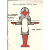 Recomandari pentru o alimentatie echilibrata - Roda Visinescu