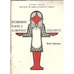 Recomandari pentru o alimentatie echilibrata - Roda Visinescu