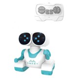 Robot Interactiv Muzical cu Telecomanda, Roz, OEM, Fete +3 Ani, Jucarie Inteligenta