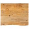 VidaXL Blat de masă contur organic 100x80x2,5 cm lemn masiv de mango 370460