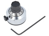 Buton de precizie BOURNS H-23-6M cu disc selector și numărătoare, diametru 6mm