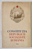 CONSTITUTIA REPUBLICII SOCIALISTE ROMANIA , 1968