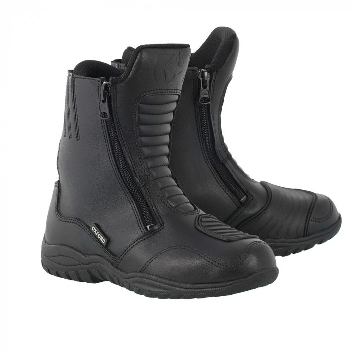 Ghete moto piele Oxford Warrior, negre, 42 Cod Produs: MX_NEW BM10342OX