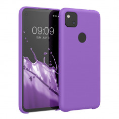 Husa pentru Google Pixel 4a, Silicon, Mov, 52549.221