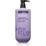 Osmo Super Silver No Yellow Shampoo șampon &icirc;mpotriva tonurilor galbene pentru părul blond şi gri 1000 ml