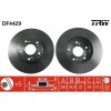 Set disc frana Honda Accord 7 (Cl Cn) 01.03-09.12, Accord 7 Tourer (Estate) (Cm Cn) 04.03-05.08, Fata, 280X25mm, ventilat, TRW