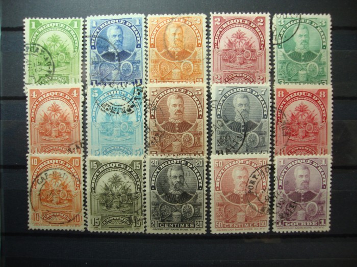 HAITI SERIE 1898