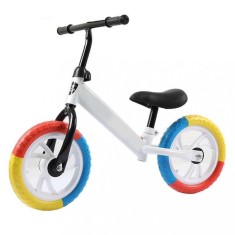 Bicicleta de echilibru fara pedale, pentru copii intre 2 si 5 ani ALB foto
