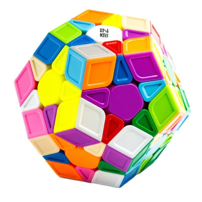 Cub Magic 3x3x3 QiYi QiHeng S Megaminx Speedcube, Stickerless , 336CUB-1