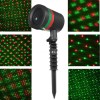 Laser Star Shower 3D, Exterior/Interior, Efecte Lumini Gradina, Craciun, Petreceri, Proiector Lumini DJ, Holografic 300m&sup2;