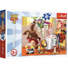 Puzzle Trefl 30 - Toy Story 4 - Pregatiti de Joaca foto