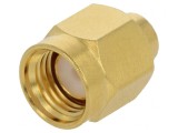 Mufă SMA tată drept alamă aurit 50&Omega; pentru cablu PTFE