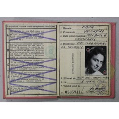 PERMIS DE CONDUCERE , CATEGORIA &#039;&#039; B&#039;&#039; , EMIS LA 3 IUNIE 1968