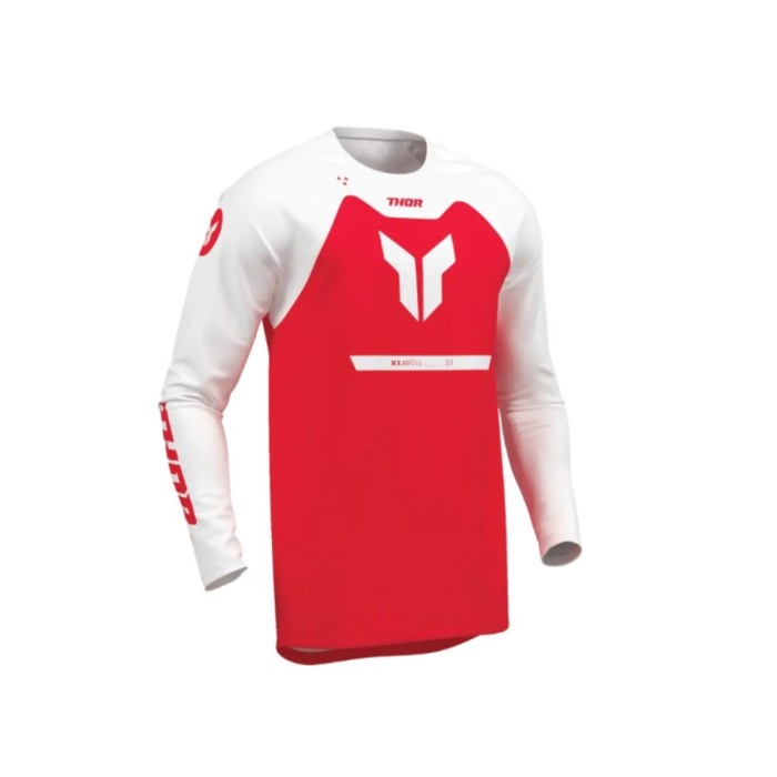 Bluza enduro Thor Ridemode Menace Rosu