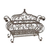 Cos patrat din fier forjat antik brown RF-74