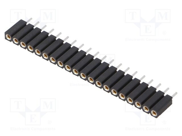 Conector şiruri pini soclu mamă 20 PIN 2,54mm THT 1x20 FISCHER ELEKTRONIK