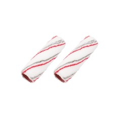 Rezerva trafalet din blana, rosu cu gri, 180 x 65 mm, 2 buc / set