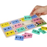 Joc educativ din lemn, Matematica cu betisoare Aritmetic Domino CX-040