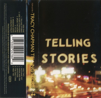 Caseta Tracy Chapman - Telling Stories, originala foto