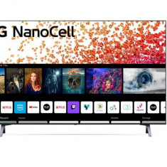 Televizor, LG 43NANO753PR, 2021, 108CM, LED, Smart TV, 4K NanoCell, Negru, Plat, webOS, Mirroring iOS, Android, α5 AI Processor 4K, HDR 10+ HLG, 50Hz,