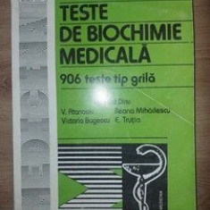 Teste de biochimie medicala- V. Atanasiu, Ileana Mihailescu